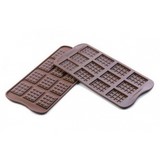 Moule silicone tablette de chocolat pas cher
